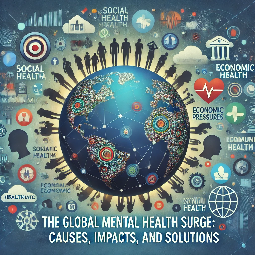 The Global Mental Health Surge: Causes, Impacts, and Solutions